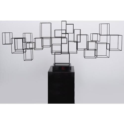 Modern simple geometric creative floor decoration home accessories living room bedroom aisle Abstract handicraft decoration