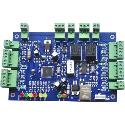 Version 6.9 Access Controller Single Door Double Four Control Board Tcp485