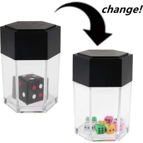 Explode Explosion Dice Easy Magic Tricks For Kids Magic Prop Novelty Funny Toy Close-up Performance Joke Prank Toy