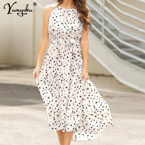 Летние платья в горошек Yamycka China At AliExpress