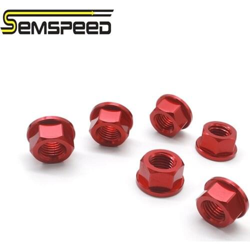 Rear Sprocket Wheel Axle Nuts Screw Nut Rear Chainring Hex Nut Ducati MONSTER Streetfighter Multistrada MV Agusta M10*1.25 Nut