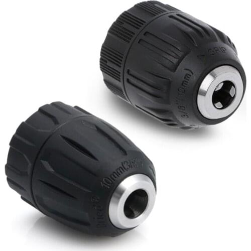 2020 New 0.8-10MM Capacity Mount Keyless With 3/8-24UNF Thread Drill Chuck Hand Tool