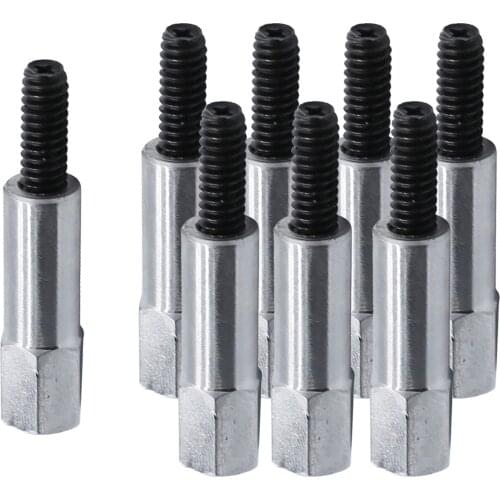 8Pcs Hex Valve Cover Bolt Kit Replacement for Chevy 283 302 383 400 Engines