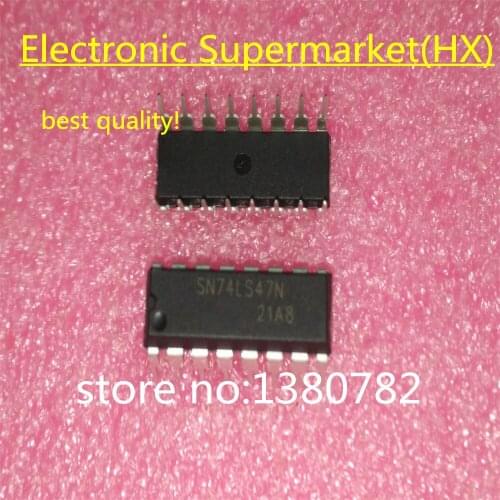 Free Shipping 100pcs/lots SN74LS47N SN74LS47 DIP-16 IC In stock