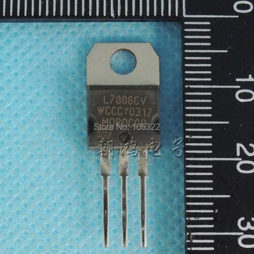 Free shipping 10PCS/LOT LM7806 L7806CV TO-220 3-TERMINAL