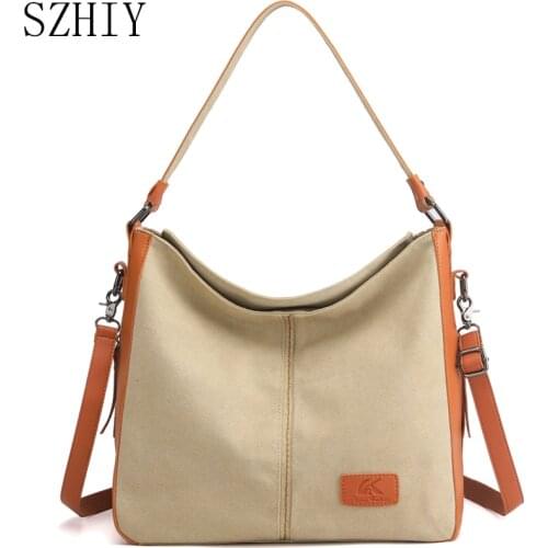 Designer Tote Bag For women Canvas Large Capacity Casual Ladies Hand Bags School Retro Panelled Beach Travel Shopping Crossbody