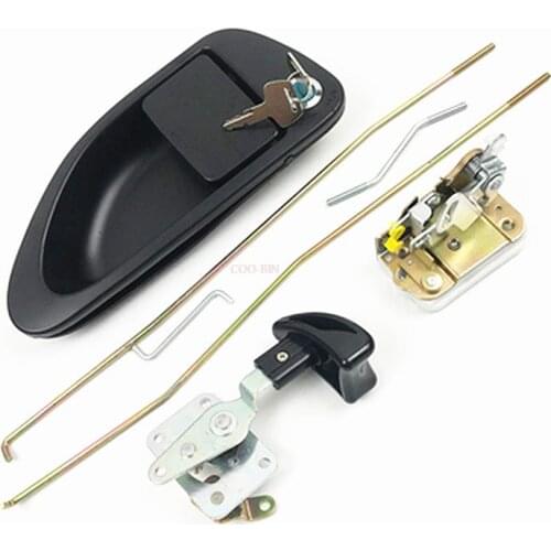 Excavator Cab Door lock assembly Lock block inner outer handle Old Excavator Accessories For Hyundai R150 215 225 265 275 305-9