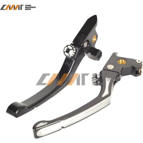 CNC Clutch Brake Lever Set case for Harley Touring street glide Parts 2014-2017