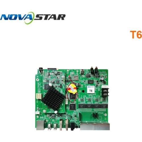 Novastar full color Sync led control card T6 nova control system Support Dual-Wi-Fi mode for led display