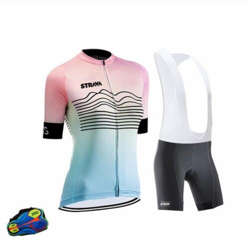 New Womens Sublimation Air Permeability And Quick Drying Comfortable Cycling Suit Women Cycling Wear Clothes Set Sports Suit