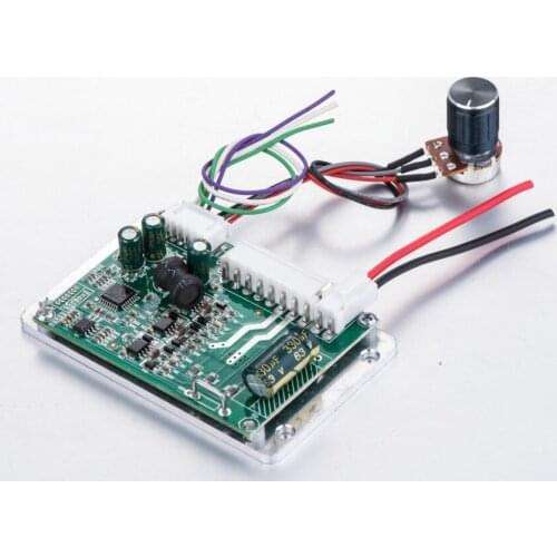 Three phase Stepless DC brusless motor controller pwm DC speed controller PLC motor drive