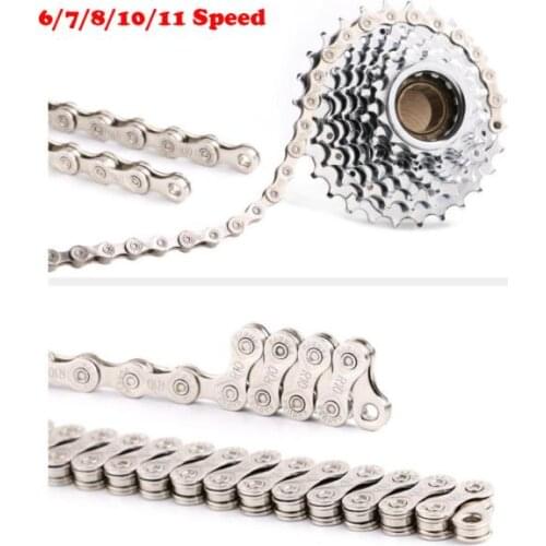 Bike Chain 9 Speed 10 Speed MTB Bicycle Solid Chains Fits Shimano For Sarm