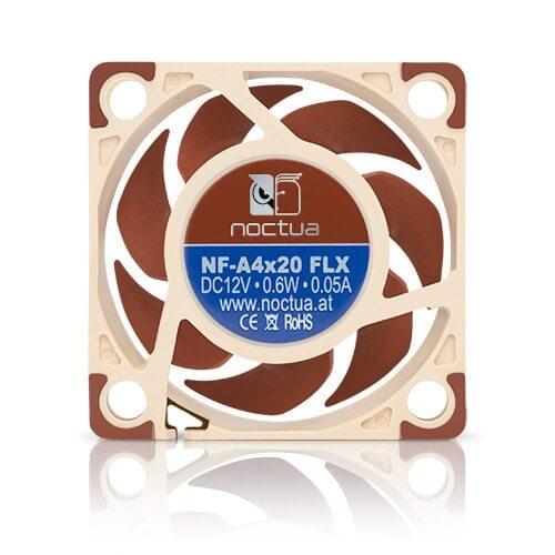 Noctua NF-A4x20 40X40X20mm FLX 40mm 5000 RPM 14.9 dB(A) PC Cooling Fan Cooler Fan Radiator fan Computer Cases & Towers Fan