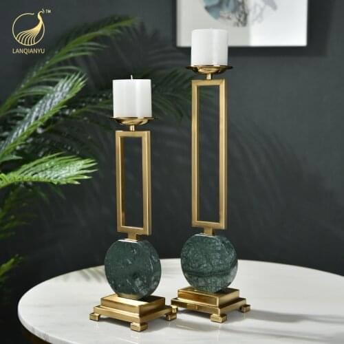 Tall Gold Candle Holders Wedding Centerpieces Candelabra Center Pieces Menorah Baul Regime Wrought Iron Nordic Decoration Home X