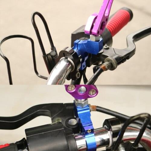 Youwinme 1 pair Adapter 7/8" Motorcycle Handlebar Rearview Mirror Mount Holder Clamp Bracket Bike Bicycle