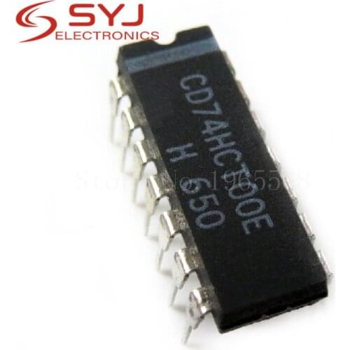 10pcs/lot SN74HCT00N CD74HCT00E 74HCT00 DIP-14 In Stock