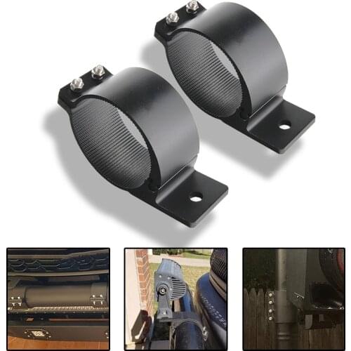 2'' 2.5'' 3'' Led Work Bar Light Holder Mount Brackets Bumper Roof Roll Cage Tube Clamp for Off road 4X4 ATV Motorcycle E-Bike