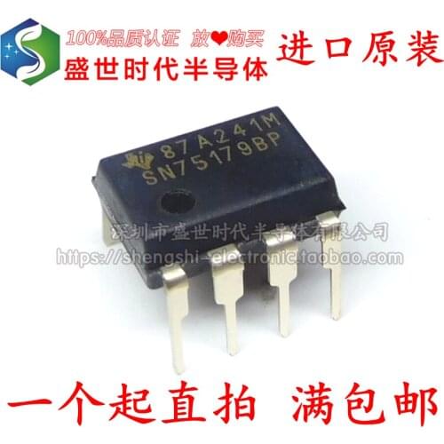 5/PCS NEW New Original Sn75179bp Dip8 Direct Plug 75179 Driver Interface Chip