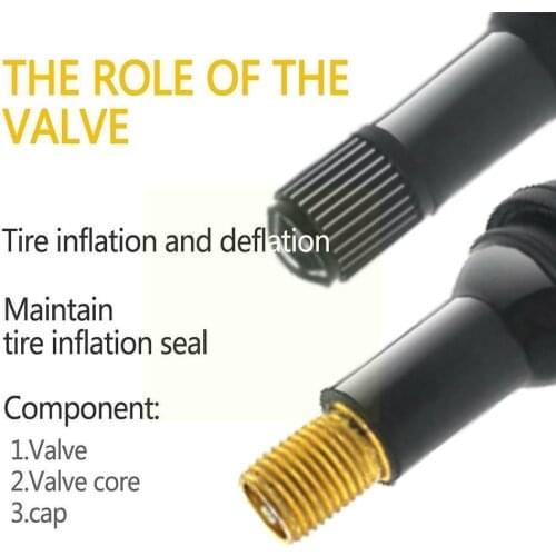 Auto Parts TR413 Valve Assembly Vacuum Tire Valve Automobile Parts Alloy Valve Black Valve Auto Rubber Tire Valve Model Gen