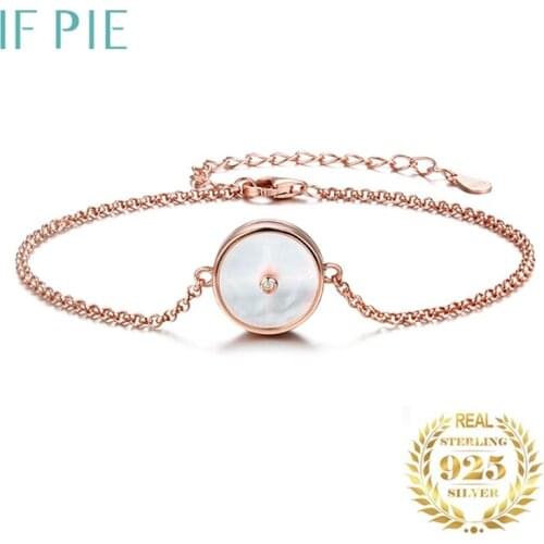 Natural Pinctada Margarita Sterling Silver Bracelet Spreads Perfume Fragrance and Installs Essential Oil Device Bracelet Fashion