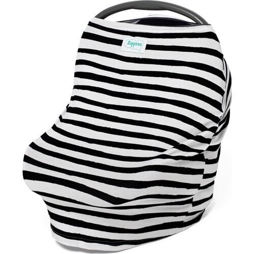 Northeaster Globally Functional Stroller And Breastfeeding Cover Black White