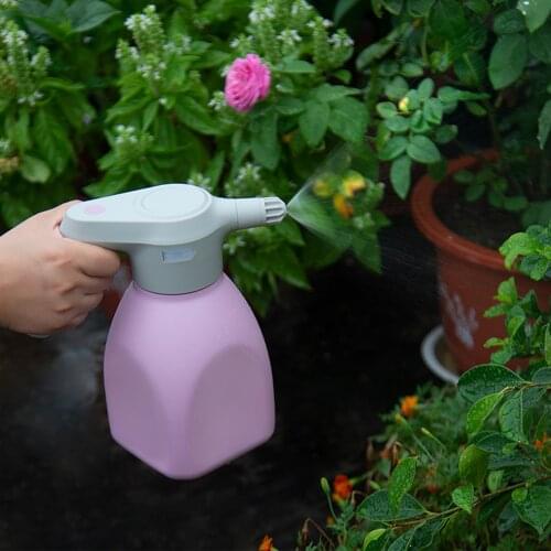 1.5L Electric Garden Sprayer Electric Plant Mister Spray Bottle for House Handheld Watering Can Spritzer with Adjustable Spout