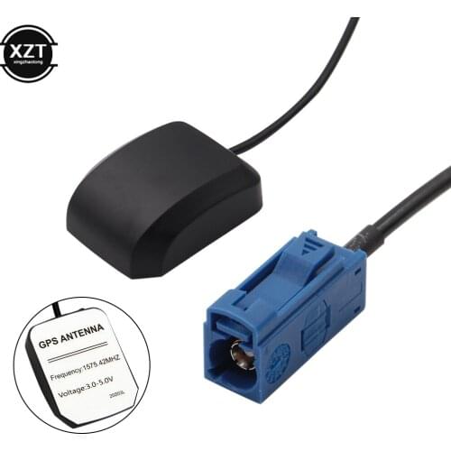 GPS Antenna Fakra MFD2 RNS2 RNS 510 MFD3 RNS-E Car GPS Position Locate Receiver Antenna For VW Skoda For Benz For Audi