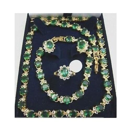 Fine real new Fashion Cubic Zirconia Trendy Jewelry %Beautiful new Necklace Bracelet Earring Ring