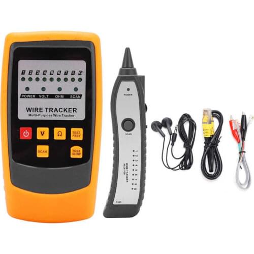 Wire Tracker Cable Tester Anti Interference for Network Line Inspection for Line Matching And Line Fault Finding