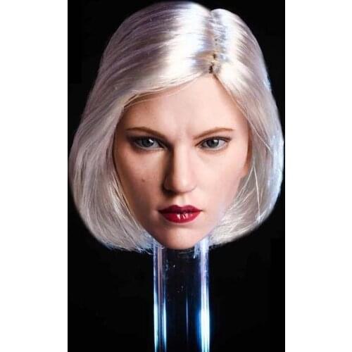 Collection 1/6 Scale Black widow 6.0 Natasha Female Head Sculpt For 12" Action Figure Body toys