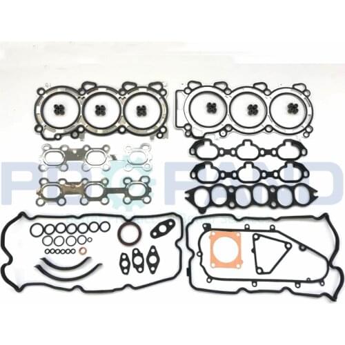 VQ30DE A32 Engine Overhaul Rebuilding Gasket Kit 10101-38UX5 for Nissan Maxima/Infiniti I30 2987cc 3.0L DOHC 24V
