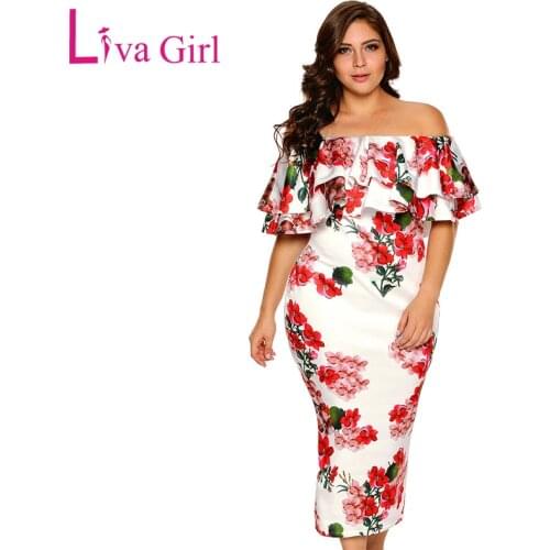 Платья для полных Liva girl China At AliExpress
