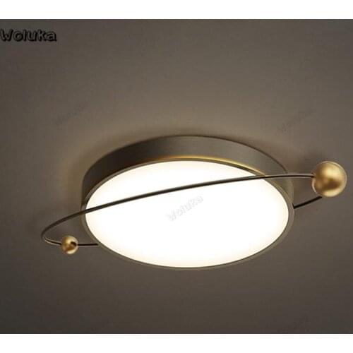 All copper bedroom lamp modern minimalist room lighting planet lamp children room bedroom ceiling lamp CD50 W07