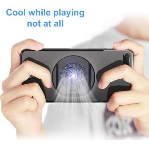 Mobile Phone Cooler Cooling Fan For IOS Iphone Android Huawei Sumsung Smartphone PUBG Game Holder Cooling Pad