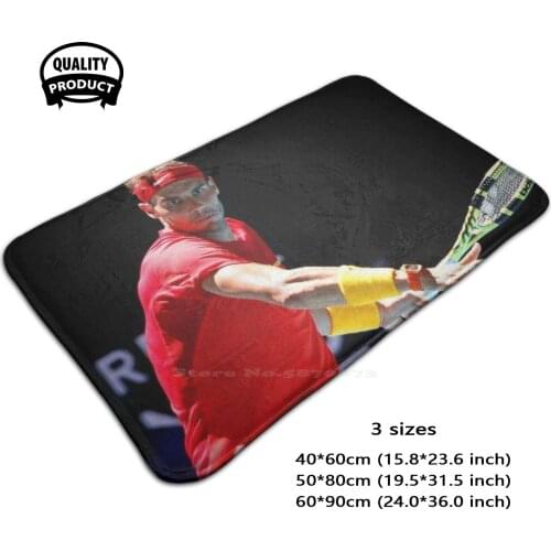 Rafael Nadal Ing On The Ball Soft House Family Anti-Slip Mat Rug Carpet Sports Sport Legends Legendary Athlete Hero Rafael
