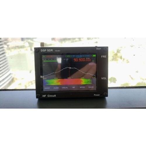 New 50K-200MHz Malachite SDR Radio Malahit DSP SDR HAM Receiver + LCD + Battery