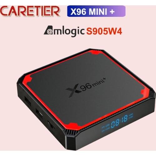 10PCS X96 MNI PLUS Smart Android 9.0 TV Box Amlogic S905W4 Quad Core 4K Media Player 2.4G&5G Wifi Google Youtube Set Top Box