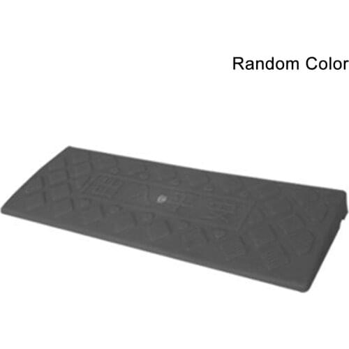 Random Color Auto Car Threshold Ramp Plastic Portable Curb Ramp Anti-Slip lightweight Threshold Ramp for Truck Bike Motorcycle