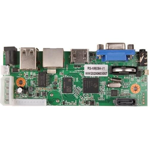 RS-N9609A-V1 Motherboard Hard Video Recorder 9-channel H265 Digital Network HD Monitoring NVR HI3516