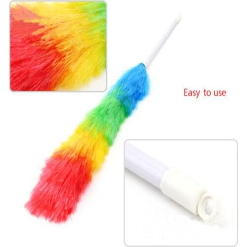 Brand New Style Magic Anti Static Feather Duster Ultrafine Fiber Handle Cleaning Products Tools Dusters