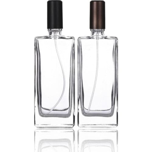 50ml Glass Refillable Perfume Bottle Atomizer High-grade Empty Cosmetic Container Portable Perfume Spray Bottle with Package