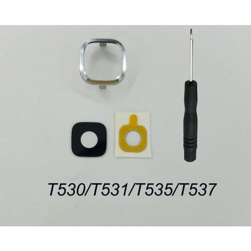 For Samsung Galaxy Tab 4 10.1 T530 T531 T535 T537 Tablet Phone Rear Back Camera Safety Glass Lens Protector Cover + Tools