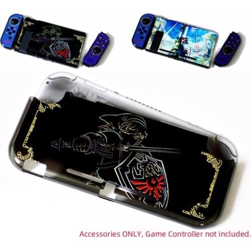 Skyward Sword Hard Skin Protective Case for Monster Hunter RISE Nintend Switch NS Lite JoyCon Back Housing Shell Cover Protector