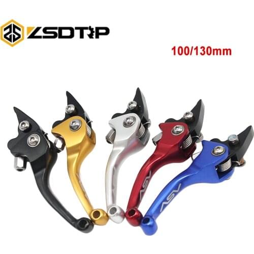 ZSDTRP New Motorcycle Motorbike 22mm ASV F3 CNC Aluminum Brake Lever Handlebar Lever For Motocross Dirt Pit Bike