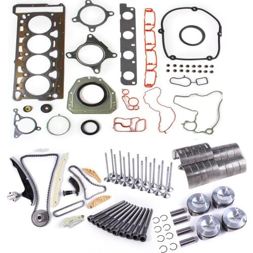 06B 103 113 C Pin 23mm Engine Piston Timing Chain Gear Gasket Oil Seal Kit For A-udi A4 Passat B6 Golf Skoda EA888 2.0T