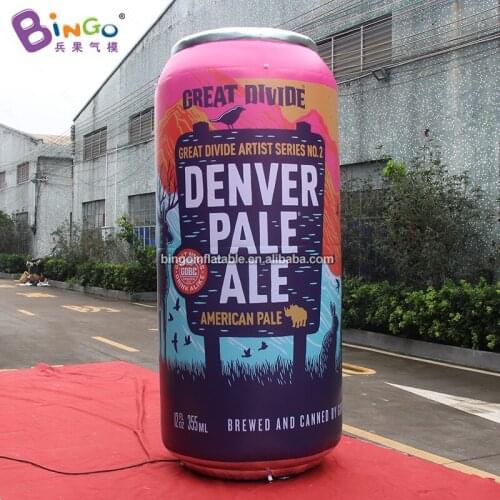 Custom Made 10 Feet High Inflatable Big Beverage Can for Advertising Toys BG-B0046