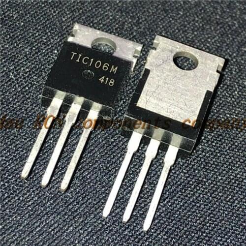 10PCS/LOT TIC106D TIC106M TO220 TO-220 new original In Stock