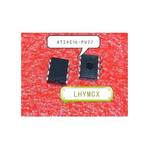 20PCS AT24C16 DIP 24C16 DIP8 AT24C16-PU27 DIP-8