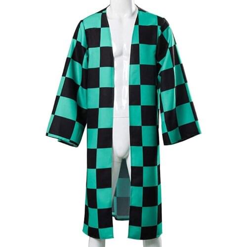 2021 Anime Cartoon Hot Demon Slayer Kimetsu No Yaiba Cosplay Costume Halloween Men Women Cape Harajuku Casual Clothing