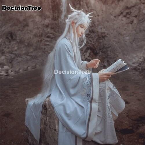 2021 chinese national hanfu hanfu men chinese ancient traditional hanfu male carnival cosplay costume blue fancy dress for men
